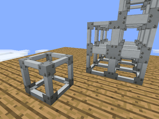 steel frame blocks