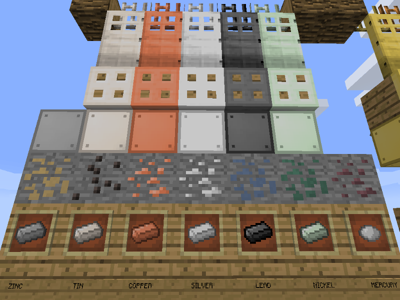 new ores in world